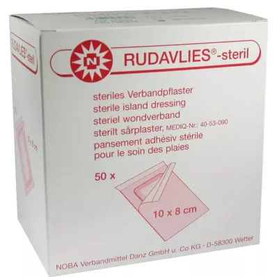 Rudavlies 10cmx8cm verbanden, 50 st Rudavlies 10cmx8cm verbanden, 50 st