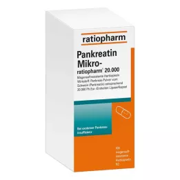 PANKREATIN Micro-ratio.20.000 harde capsules met enterische coating, 100 st
