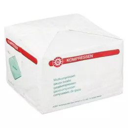 Gaaskompressen 20x20cm 8-voudig, 100 stuks