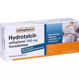 HYDROTALCIT-ratiopharm 500 mg kauwtabletten, 50 st