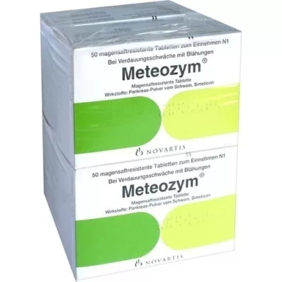 METEOZYM Filmomhulde tabletten, 200 stuks