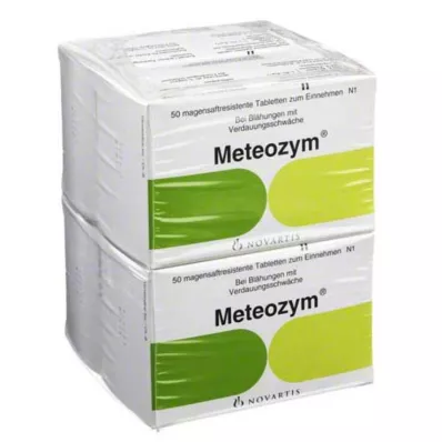 METEOZYM Filmomhulde tabletten, 200 stuks METEOZYM Filmomhulde tabletten, 200 stuks