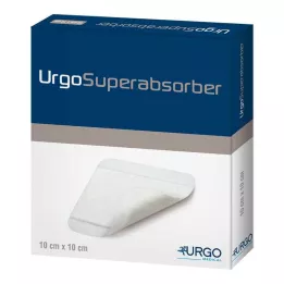 URGOSUPERABSORBER 10x10 cm verband, 25 stuks