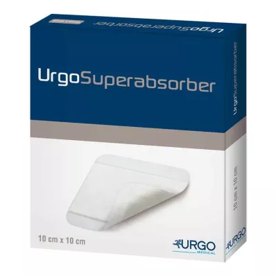 URGOSUPERABSORBER 10x10 cm verband, 25 stuks