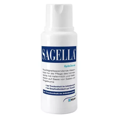 Sagella hydraserum intieme waslotion, 200 ml Sagella hydraserum intieme waslotion, 200 ml