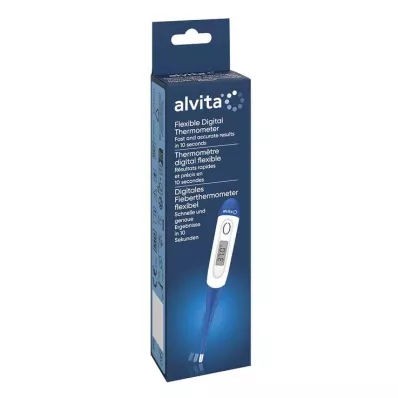 ALVITA digitale koortsthermometer flexibel, 1 stuk ALVITA digitale koortsthermometer flexibel, 1 stuk