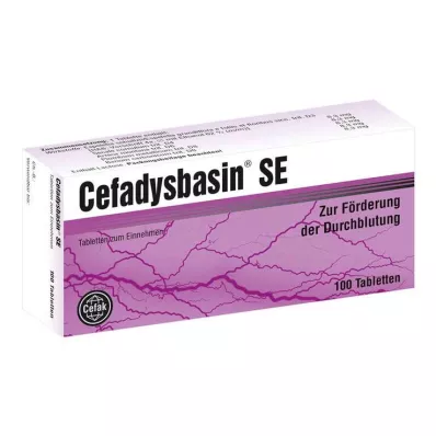 CEFADYSBASIN SE Tabletten, 100 stuks CEFADYSBASIN SE Tabletten, 100 stuks