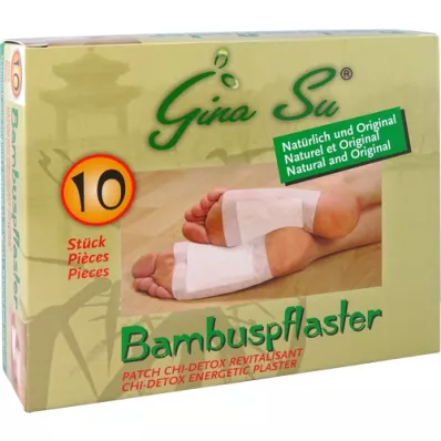 BAMBUSPFLASTER Gina Su Vitality Patch, 10 stuks