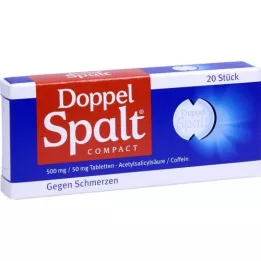 DOPPEL SPALT Compacte tabletten, 20 stuks
