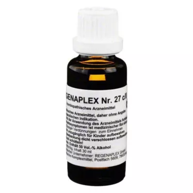 REGENAPLEX Nr.27 c/II druppels, 30 ml