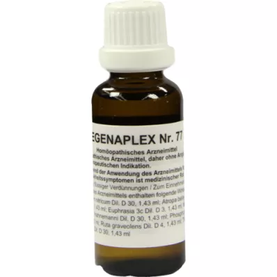 REGENAPLEX Nr.77 a druppels, 30 ml