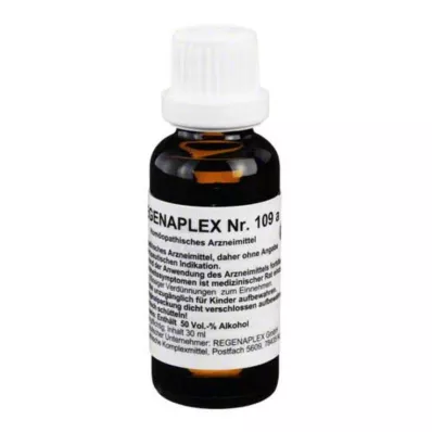 REGENAPLEX Nr.109 a druppels, 30 ml