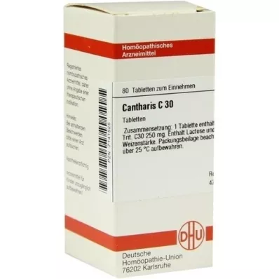 CANTHARIS C 30 tabletten, 80 st