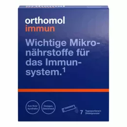 ORTHOMOL Immuun Direct Granulaat Oranje, 7 stuks
