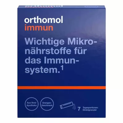 Orthomol Immun Direct Granulaat Oranje, 7 st