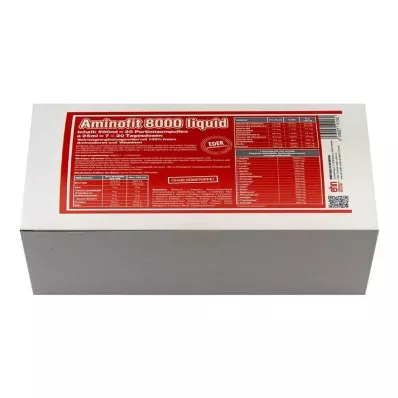 Aminofit 8000 Vloeistofampullen, 20 st Aminofit 8000 Vloeistofampullen, 20 st