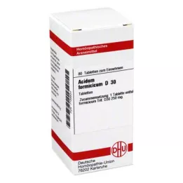 ACIDUM FORMICICUM D 30 tabletten, 80 st