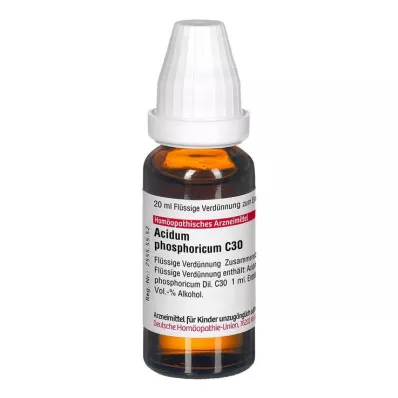 DHU Acidum fosforicum C 30 Verdunning, 20 ml