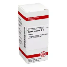ADONIS VERNALIS D 6 tabletten, 80 stuks