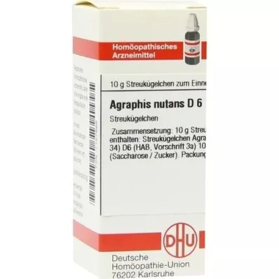 AGRAPHIS NUTANS D 6 bolletjes, 10 g