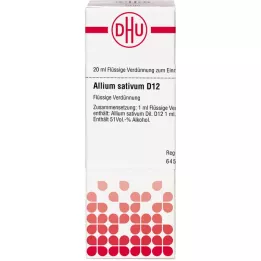 ALLIUM SATIVUM D 12 Verdunning, 20 ml