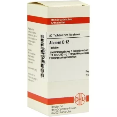 ALUMEN D 12 tabletten, 80 stuks