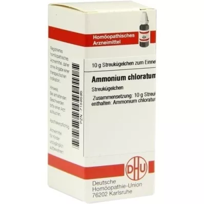 AMMONIUM CHLORATUM D 6 bolletjes, 10 g