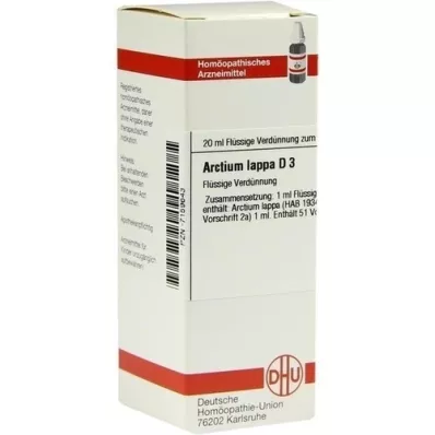 ARCTIUM lappa D 3 Verdunning, 20 ml