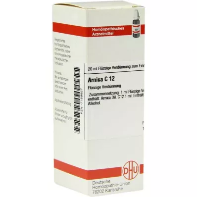 ARNICA C 12 Verdunning, 20 ml ARNICA C 12 Verdunning, 20 ml