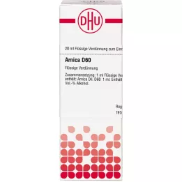 ARNICA D 60 Verdunning, 20 ml