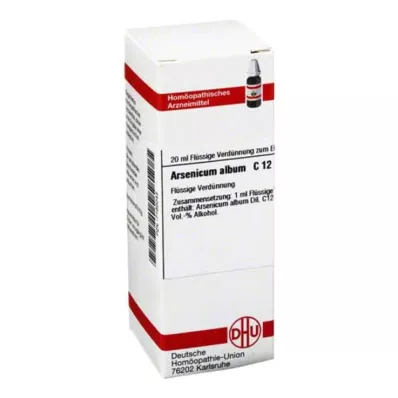 ARSENICUM ALBUM C 12 Verdunning, 20 ml