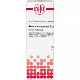 ASARUM EUROPAEUM D 12 Verdunning, 20 ml