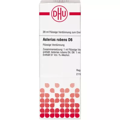 ASTERIAS RUBENS D 6 Verdunning, 20 ml