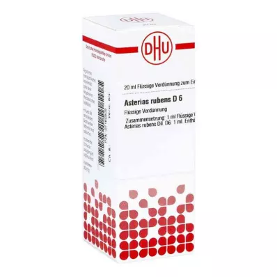 ASTERIAS RUBENS D 6 Verdunning, 20 ml ASTERIAS RUBENS D 6 Verdunning, 20 ml