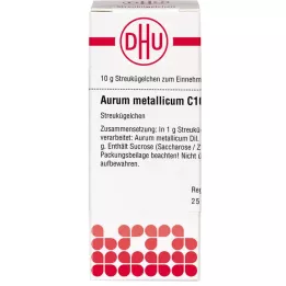 AURUM METALLICUM C 10 bolletjes, 10 g