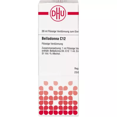 BELLADONNA C 12 Verdunning, 20 ml