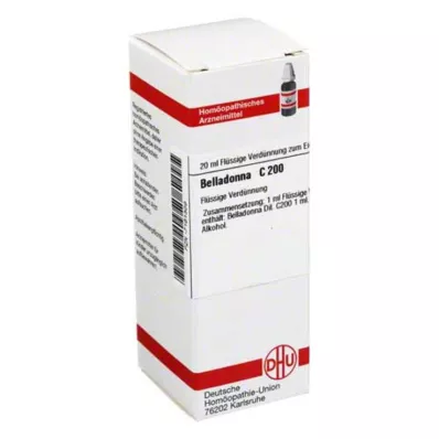 BELLADONNA C 200 Verdunning, 20 ml