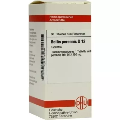 BELLIS PERENNIS D 12 tabletten, 80 stuks