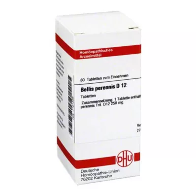 BELLIS PERENNIS D 12 tabletten, 80 stuks BELLIS PERENNIS D 12 tabletten, 80 stuks