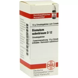 BISMUTUM SUBNITRICUM D 12 bolletjes, 10 g