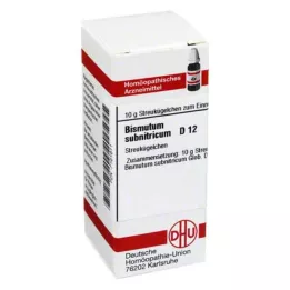 BISMUTUM SUBNITRICUM D 12 bolletjes, 10 g