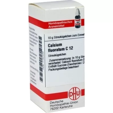 CALCIUM FLUORATUM C 12 bolletjes, 10 g