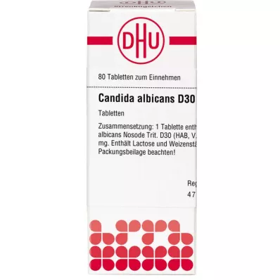 CANDIDA ALBICANS D 30 tabletten, 80 st