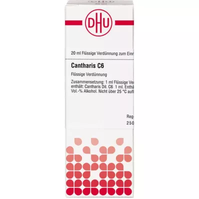 CANTHARIS C 6 Verdunning, 20 ml