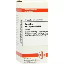 CAPSELLA BURSA pastoris D 6 tabletten, 80 pc