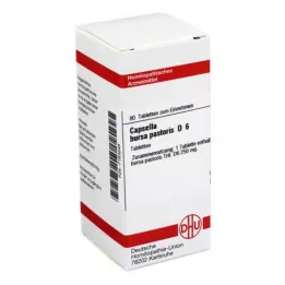 CAPSELLA BURSA pastoris D 6 tabletten, 80 pc
