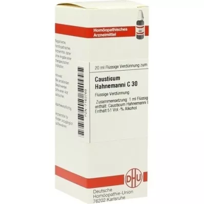 CAUSTICUM HAHNEMANNI C 30 verdunning, 20 ml