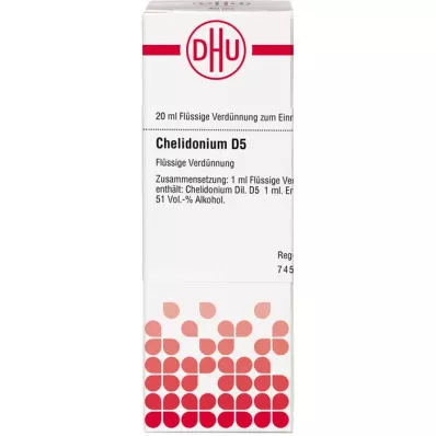 CHELIDONIUM D 5 verdunning, 20 ml