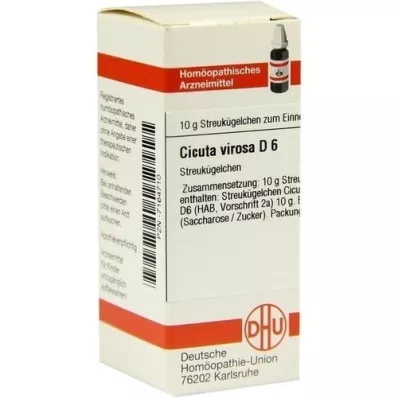 CICUTA VIROSA D 6 bolletjes, 10 g