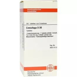 CIMICIFUGA D 30 tabletten, 200 stuks